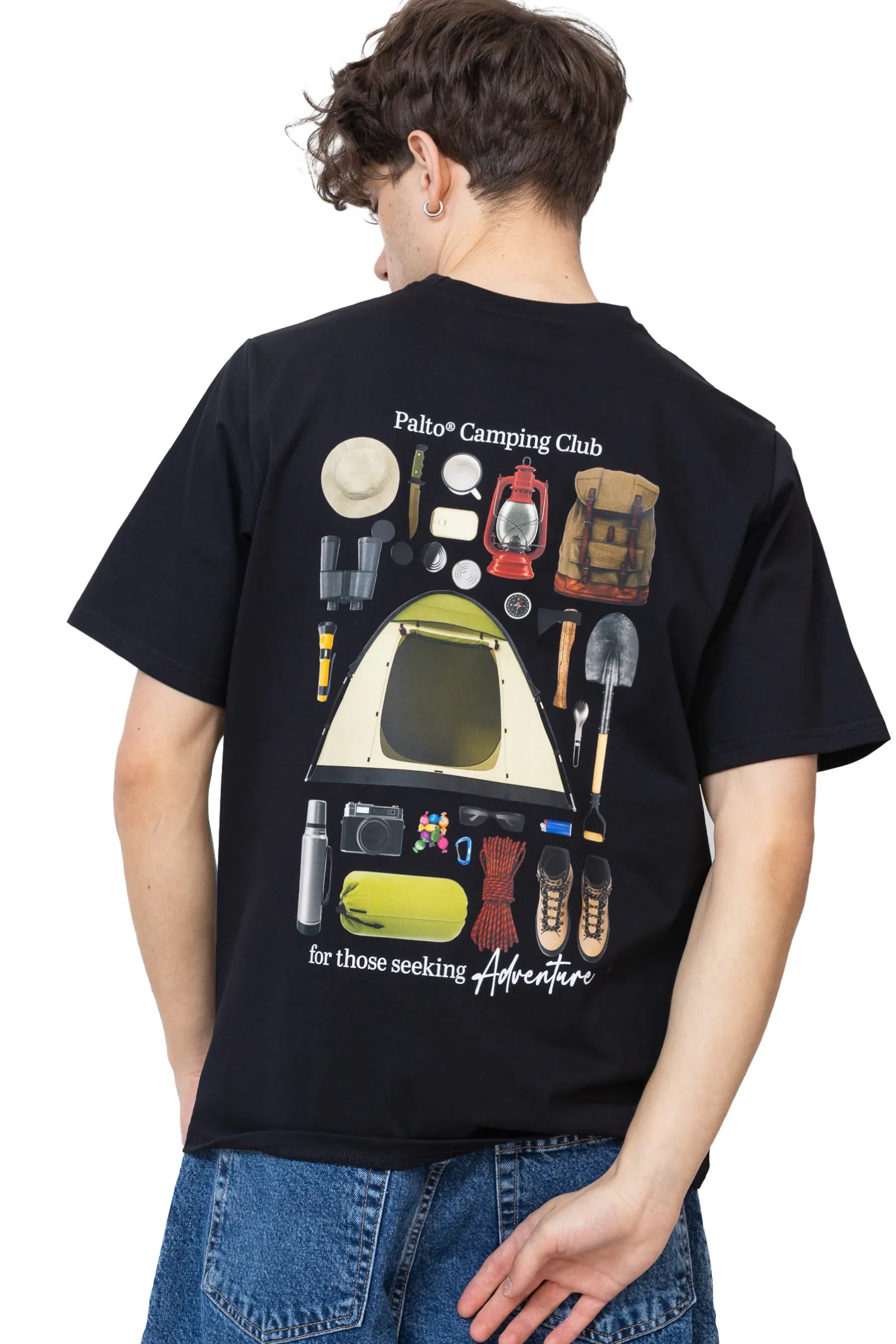 T-shirty-Palto Koszulka Camping Club