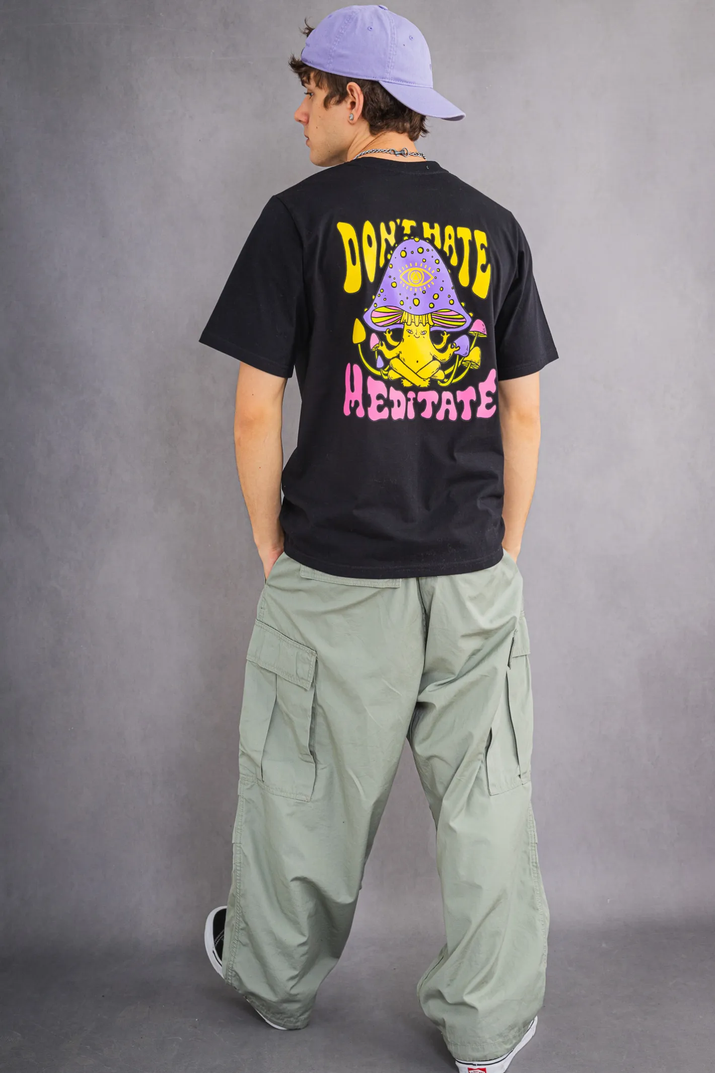 T-shirty-Palto Koszulka Meditate