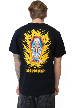 T-shirty-Ripndip Koszulka Burn In Heck