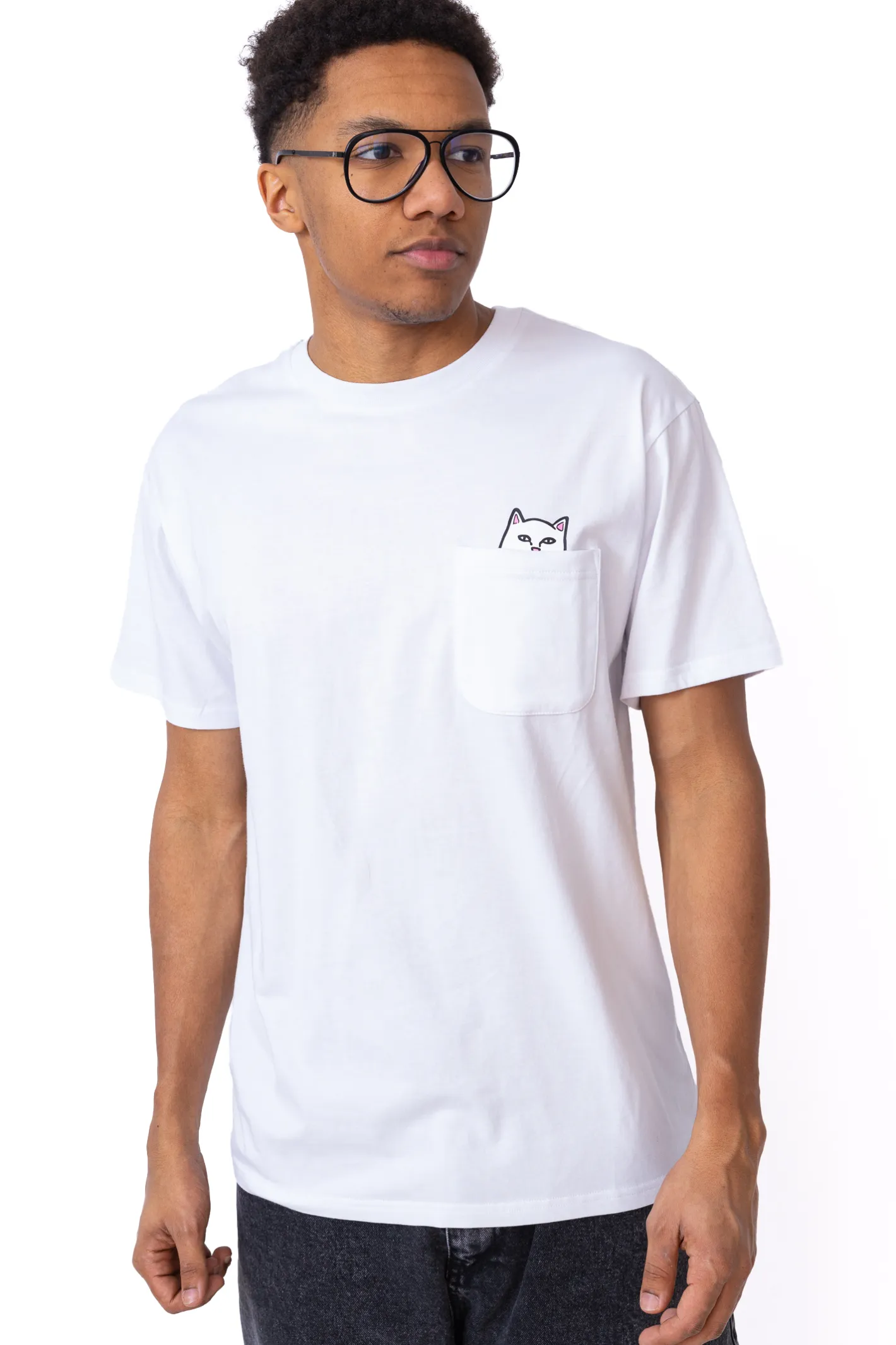T-shirty-Ripndip Koszulka Lord Nermal Pocket