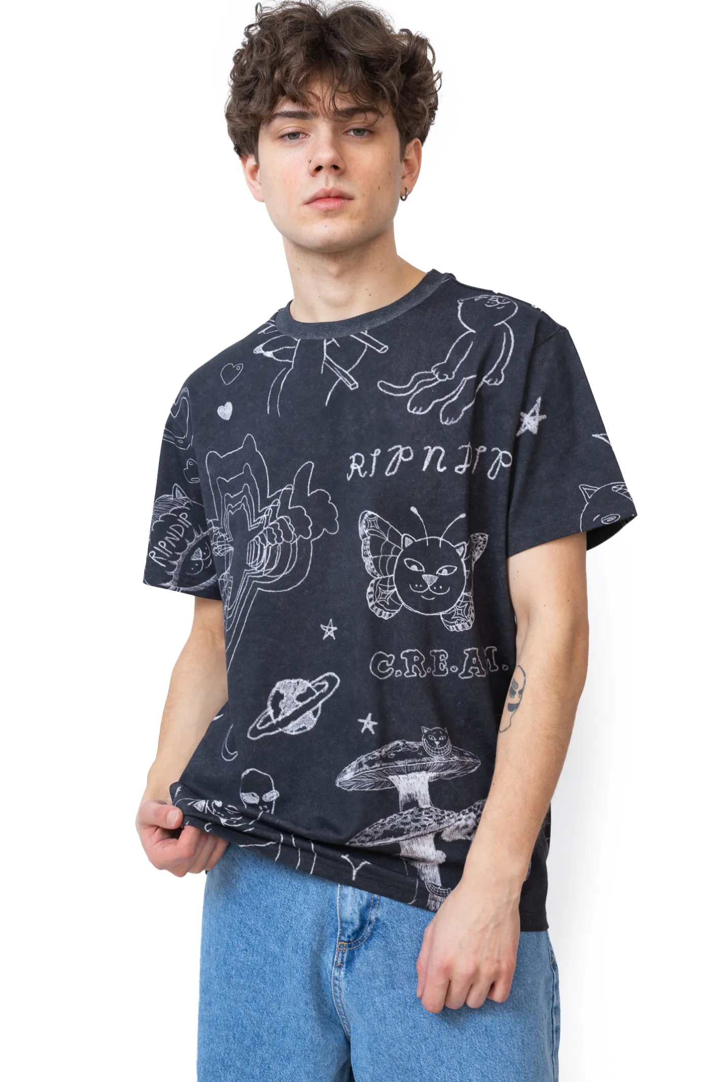 T-shirty-Ripndip Koszulka Nermal Domination