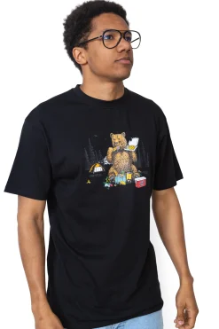 T-shirty-Santa Cruz Skateboards Koszulka Santa Cruz Braun Pizza Bear