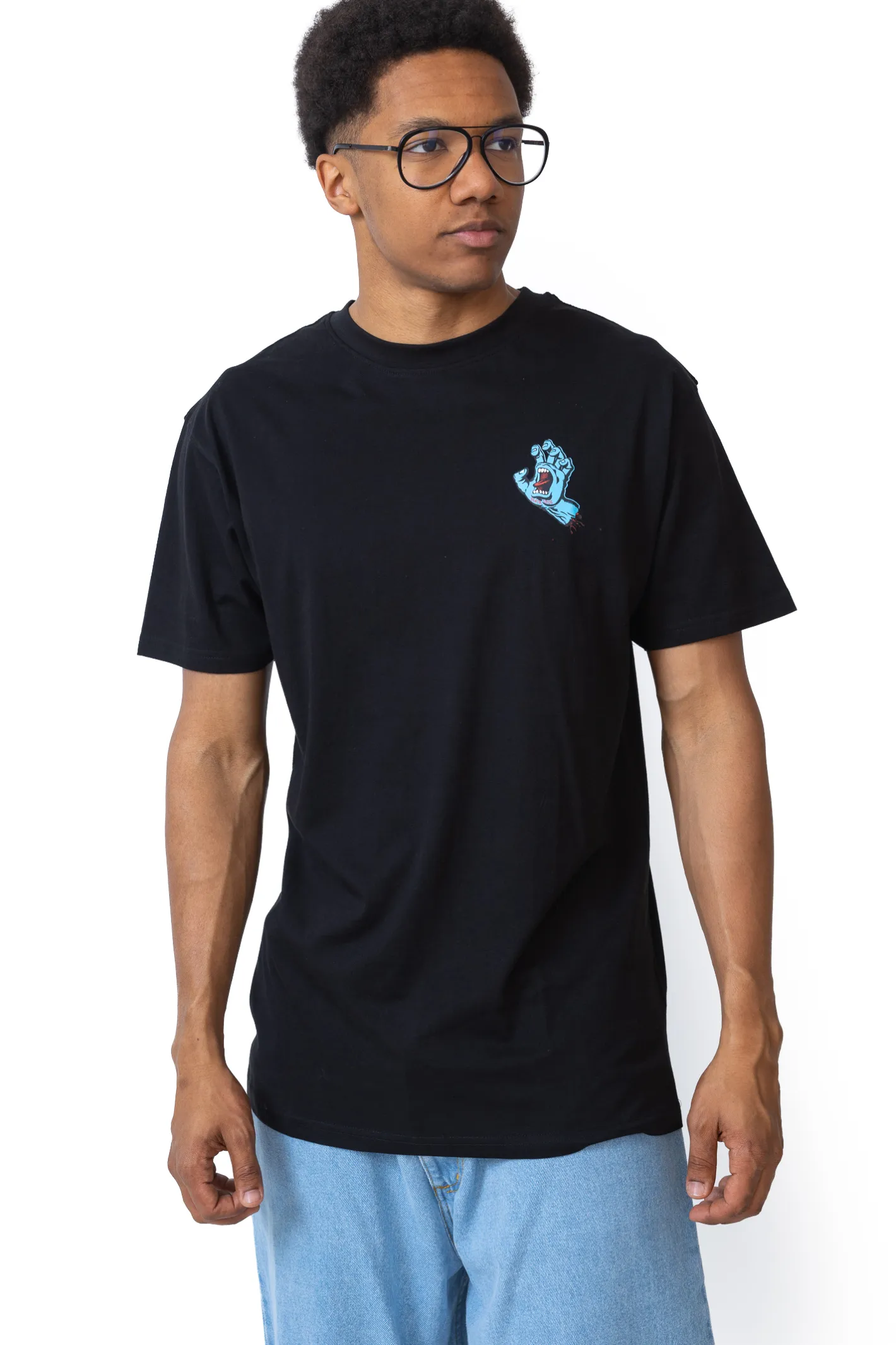 T-shirty-Santa Cruz Skateboards Koszulka Santa Cruz Screaming Hand Chest