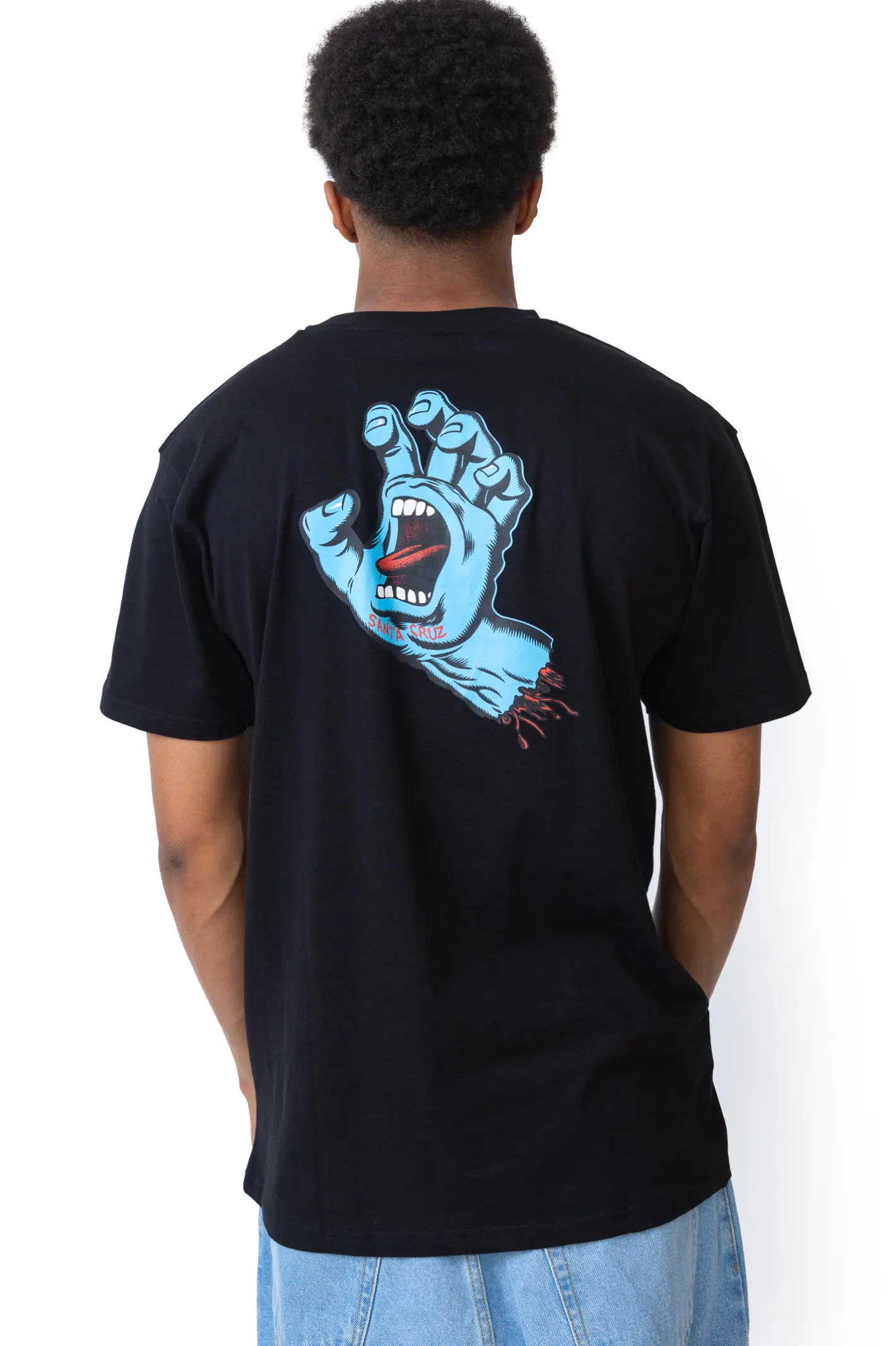 T-shirty-Santa Cruz Skateboards Koszulka Santa Cruz Screaming Hand Chest