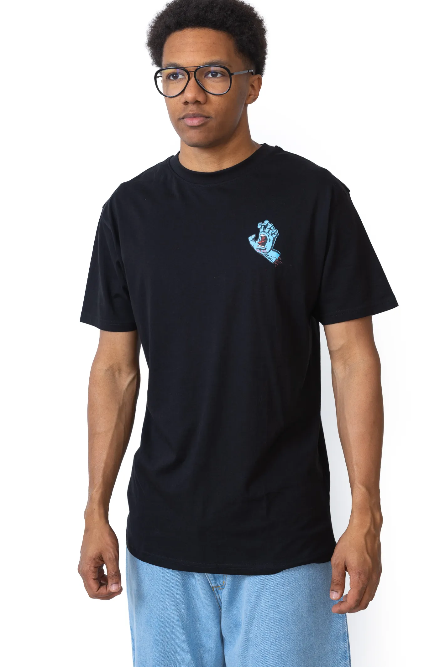 T-shirty-Santa Cruz Skateboards Koszulka Santa Cruz Screaming Hand Chest