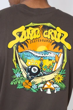 T-shirty-Santa Cruz Skateboards Koszulka Santa Cruz Winkowski 8Baller Trip