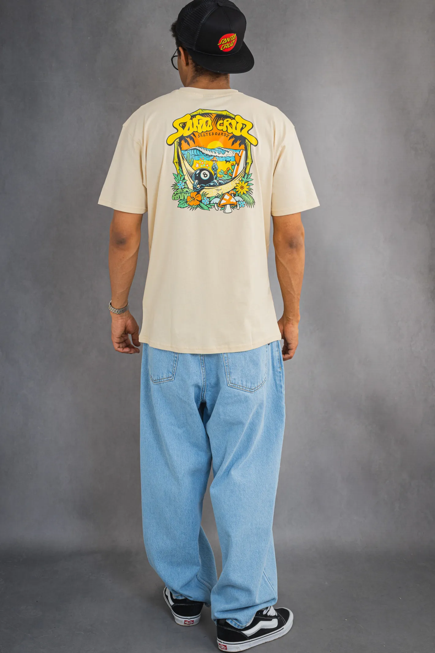 T-shirty-Santa Cruz Skateboards Koszulka Santa Cruz Winkowski 8Baller Trip