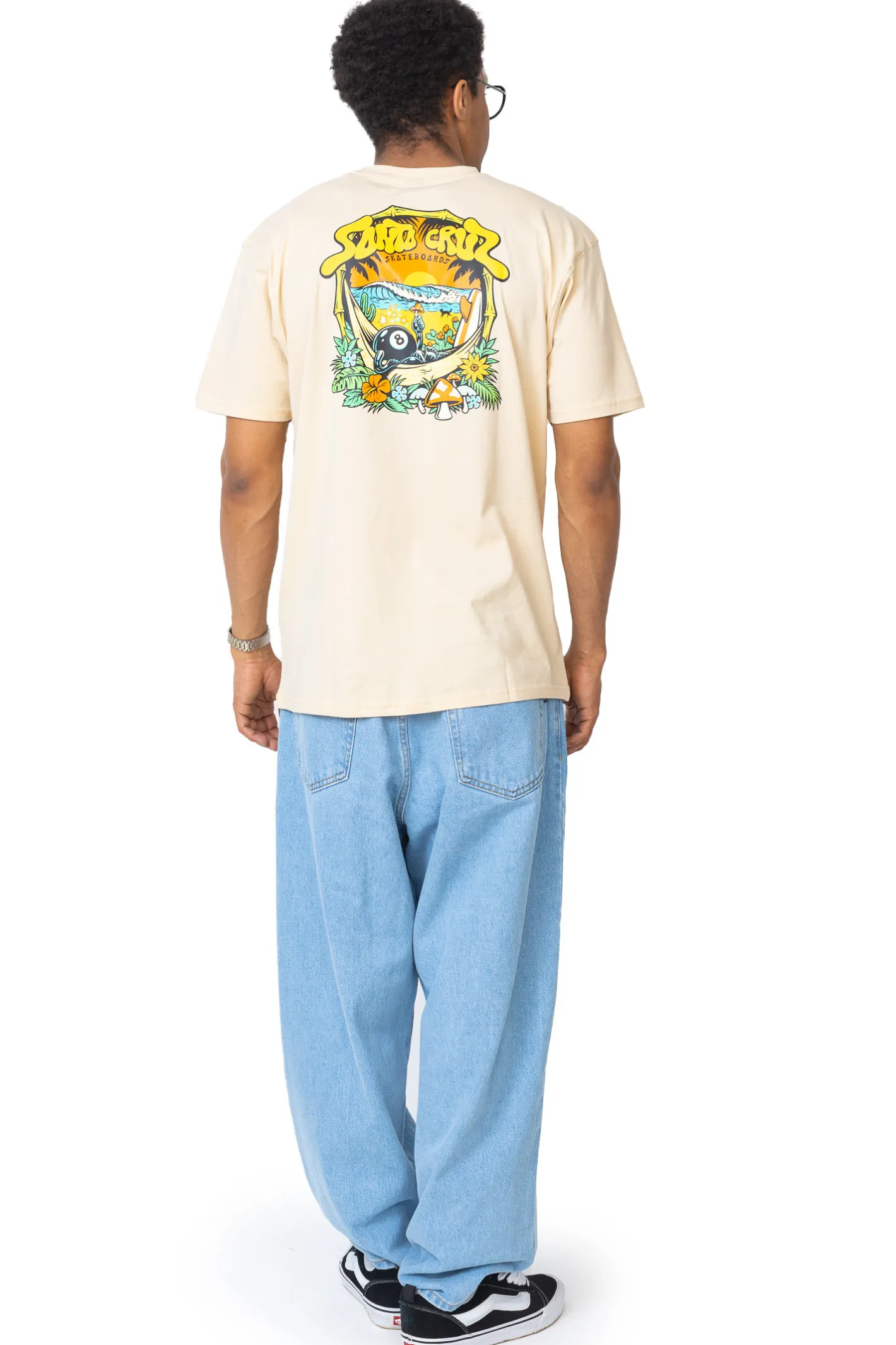 T-shirty-Santa Cruz Skateboards Koszulka Santa Cruz Winkowski 8Baller Trip