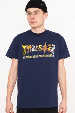 T-shirty-Thrasher Skateboard Mag. Koszulka Thrasher Fillmore Logo
