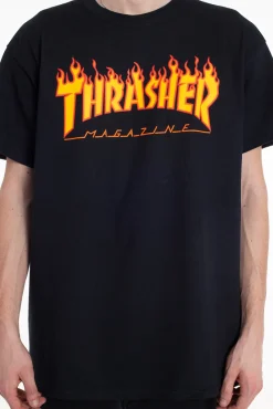 T-shirty-Thrasher Skateboard Mag. Koszulka Thrasher Flame Logo