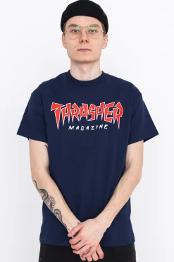 T-shirty-Thrasher Skateboard Mag. Koszulka Thrasher Jagged Logo