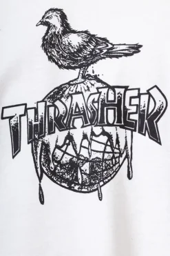 Thrasher Magazine X Antihero|T-shirty-Thrasher Skateboard Mag. Koszulka Thrasher x Antihero Cover The Earth