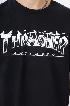 Thrasher Magazine X Antihero|T-shirty-Thrasher Skateboard Mag. Koszulka Thrasher x Antihero Pigeon Mag