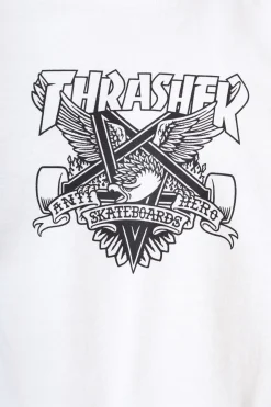Thrasher Magazine X Antihero|T-shirty-Thrasher Skateboard Mag. Koszulka Thrasher x Antihero Eaglegram