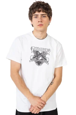 Thrasher Magazine X Antihero|T-shirty-Thrasher Skateboard Mag. Koszulka Thrasher x Antihero Eaglegram