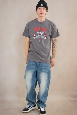 Thrasher X Toy Machine|T-shirty-Thrasher Skateboard Mag. Koszulka Thrasher x Toy Machine Monster-Gram