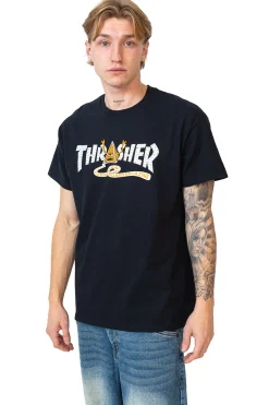 Thrasher X Toy Machine|T-shirty-Thrasher Skateboard Mag. Koszulka Thrasher x Toy Machine Pyramid