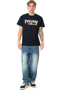 Thrasher X Toy Machine|T-shirty-Thrasher Skateboard Mag. Koszulka Thrasher x Toy Machine Pyramid
