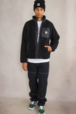 Zimowe|Bluzy Polarowe-Carhartt WIP Kurtka Zimowa Prentis Liner