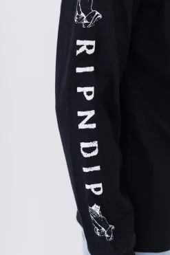 Longsleeve-Ripndip Longsleeve Lord Nermal Pocket
