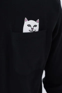 Longsleeve-Ripndip Longsleeve Lord Nermal Pocket