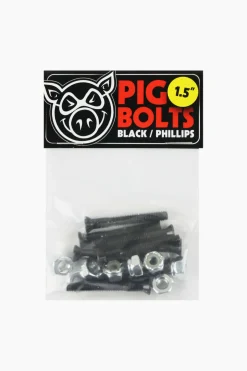 Montażówki Do Deskorolki-Pig Wheels Montażówki Pig Black Philips 1.5"