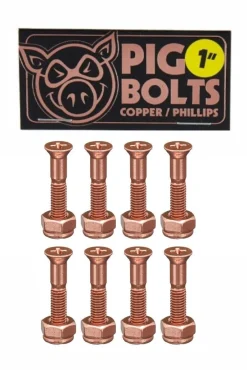 Montażówki Do Deskorolki-Pig Wheels Montażówki Pig Copper Phillips 1"