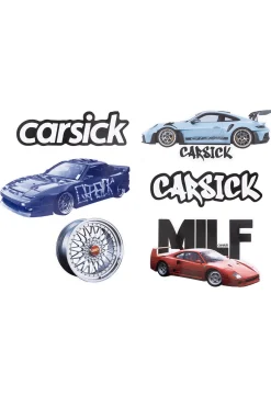Inne-Carsick Naklejki Stickers Season 1