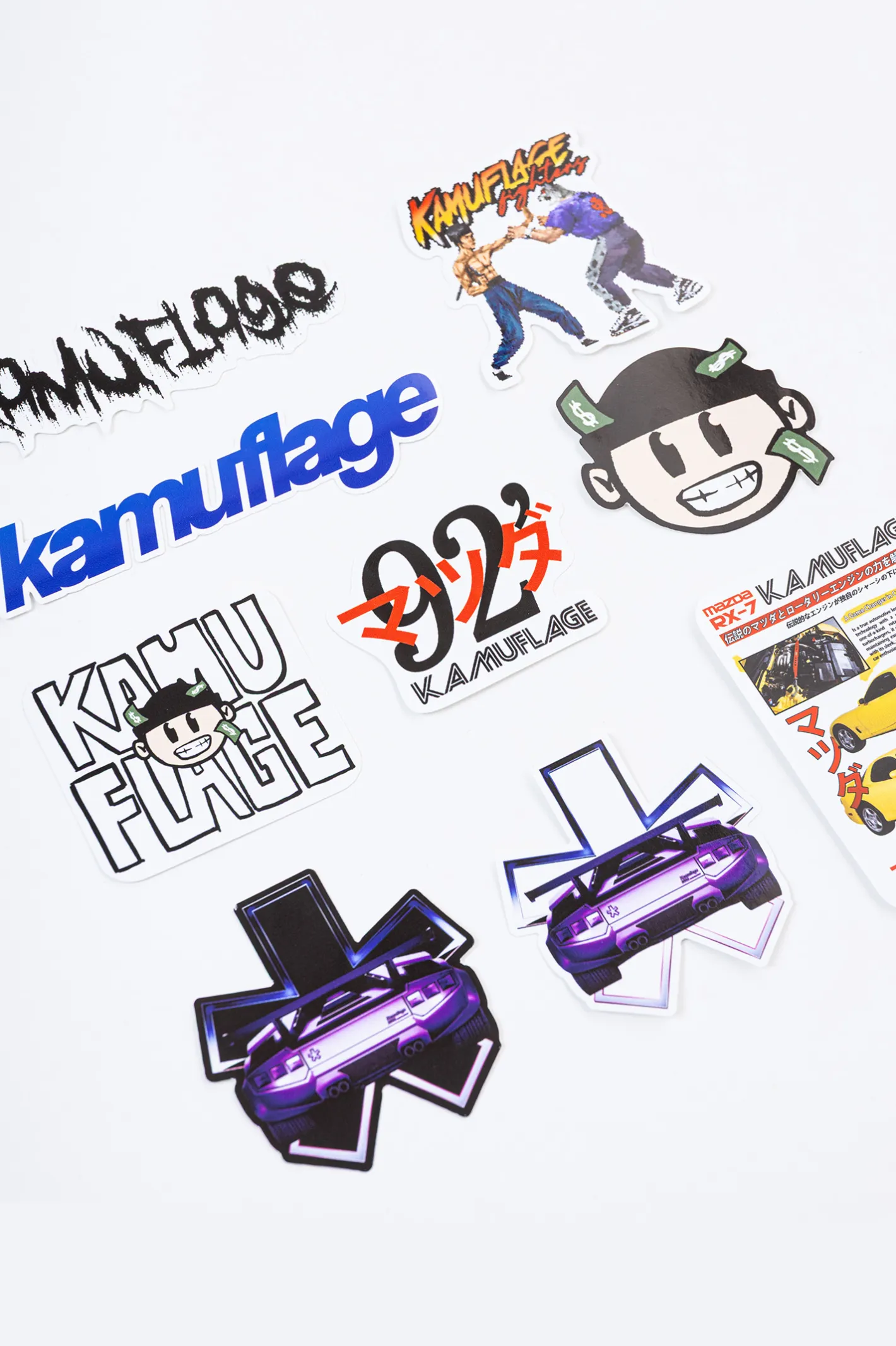 Inne-Kamuflage Naklejki Sticker Pack VII