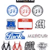 Inne-Mercur Naklejki Sticker Pack