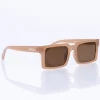 Okulary Przeciwsłoneczne-Mercur Okulary 426/MG/2K22 Bronze