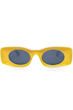 Okulary Przeciwsłoneczne-Mercur Okulary 429/MG/2K22 Lemon