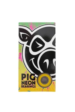 Łożyska Do Deskorolki-Pig Wheels Łożyska Pig Neon ABEC 5