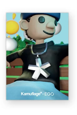 Kamuflage X Ego|Inne-Kamuflage Plakat X EGO