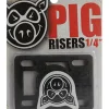 Podkładki Pod Trucków-Pig Wheels Podkładki Pig Risers 1/4"