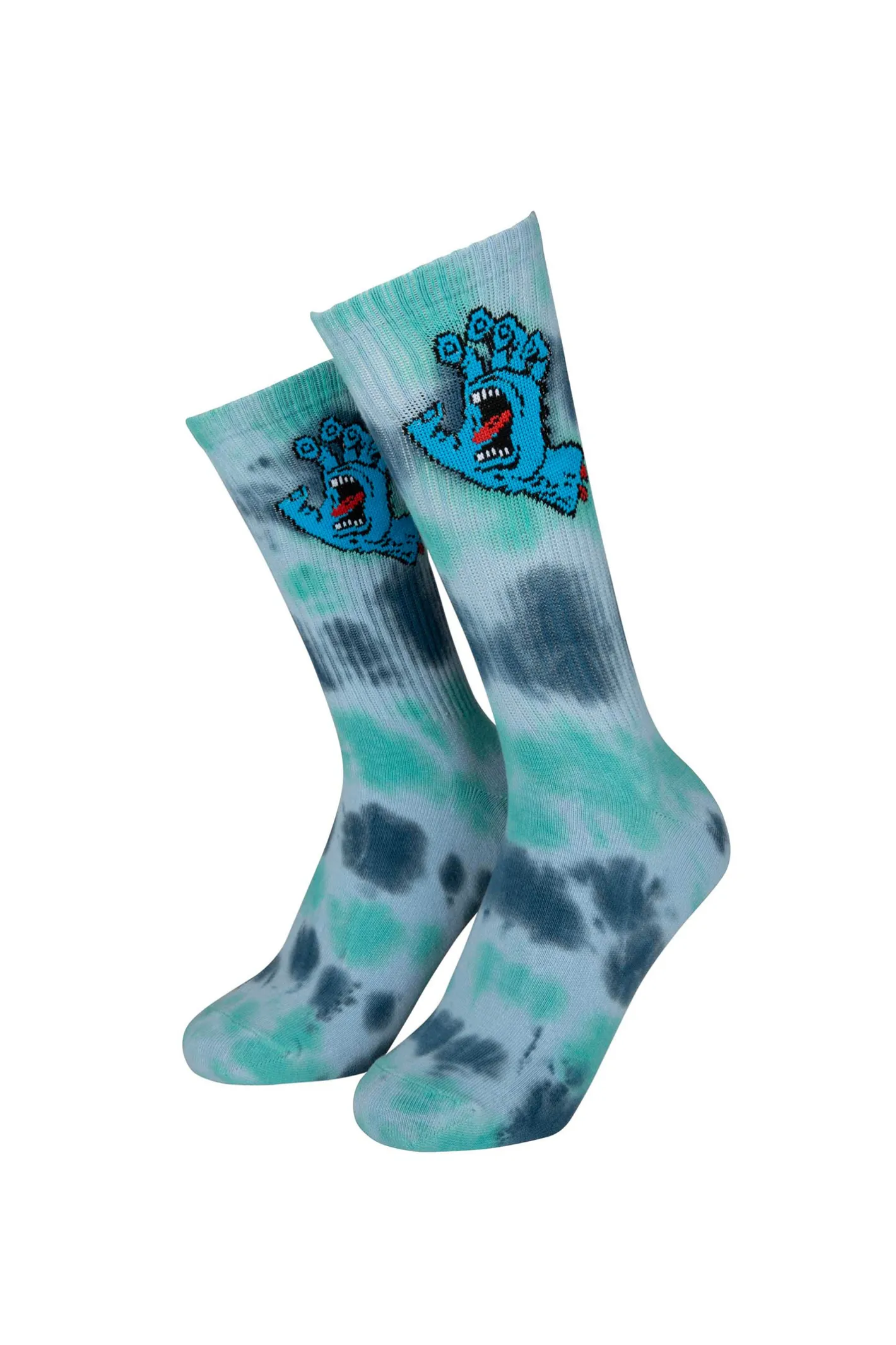 Skarpety-Santa Cruz Skateboards Skarpety Santa Cruz Screaming Hand Tie Dye