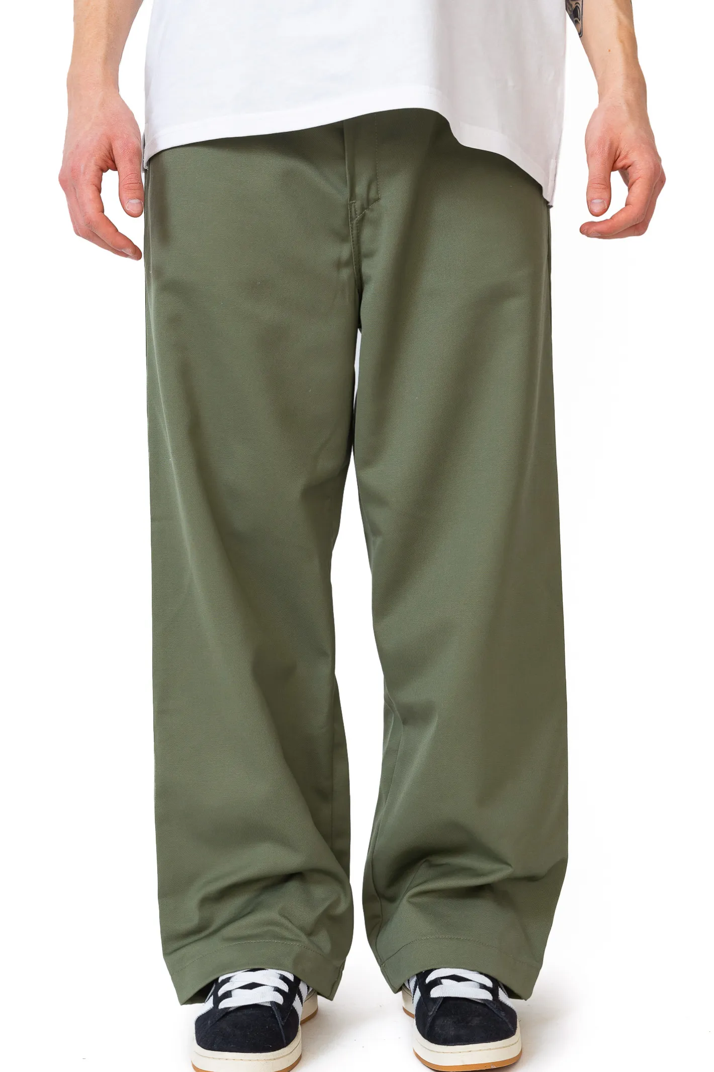 Spodnie Materiałowe-Carhartt WIP Spodnie Brooker