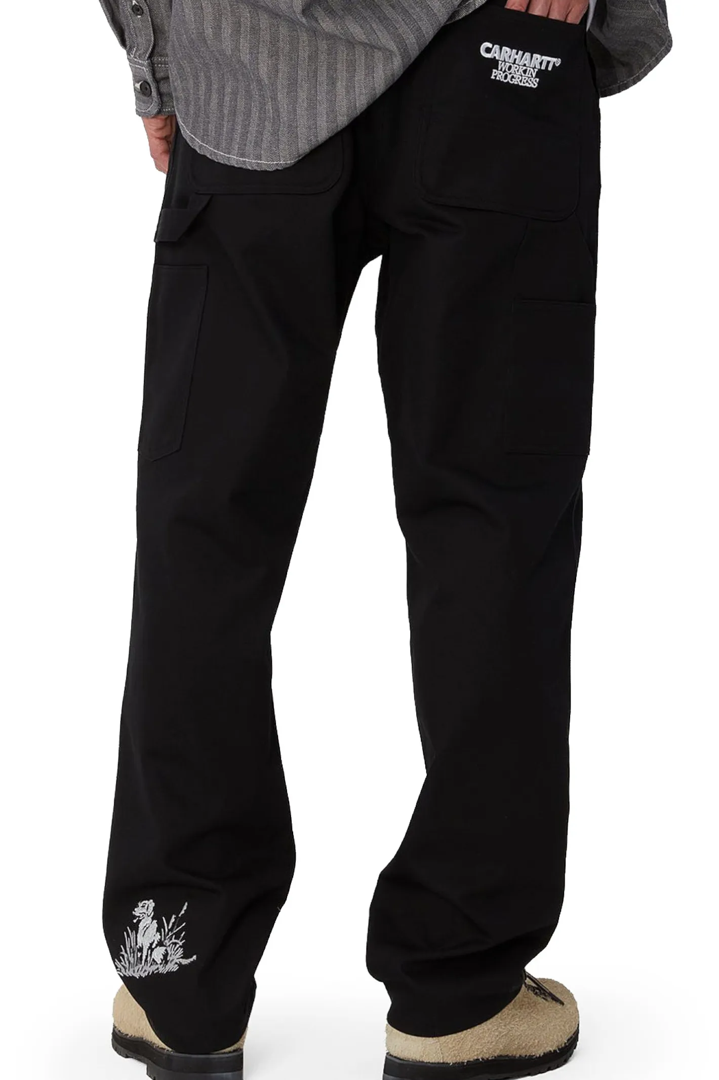 Spodnie Chino / Bojówki|Spodnie Materiałowe-Carhartt WIP Spodnie Ducks Single Knee