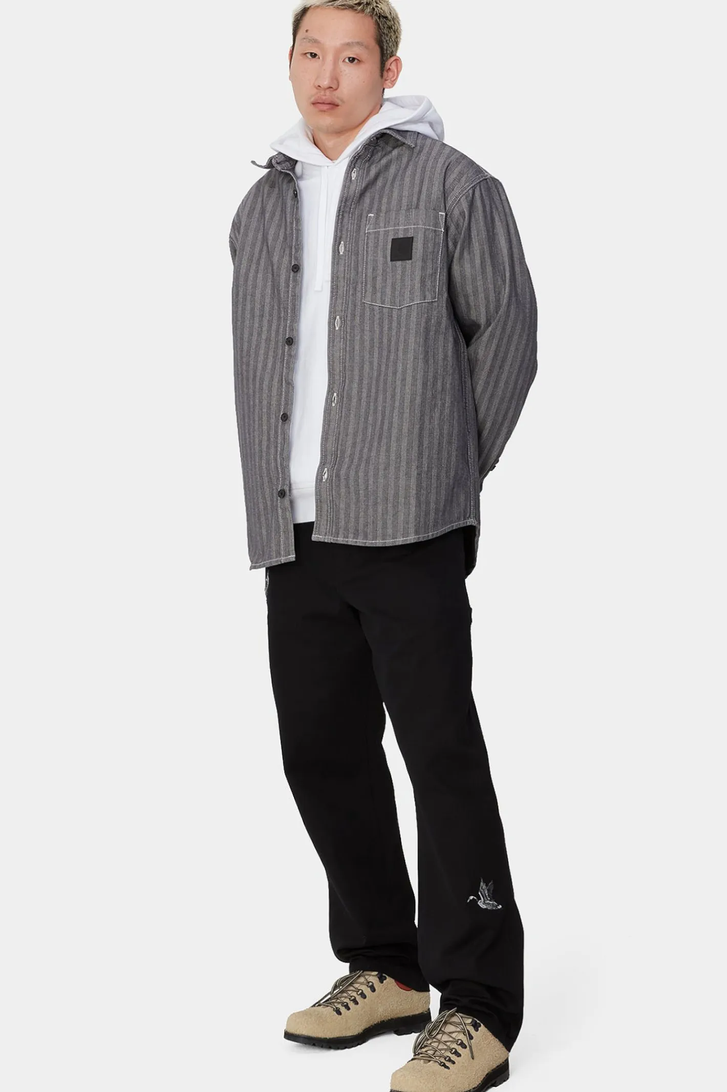 Spodnie Chino / Bojówki|Spodnie Materiałowe-Carhartt WIP Spodnie Ducks Single Knee