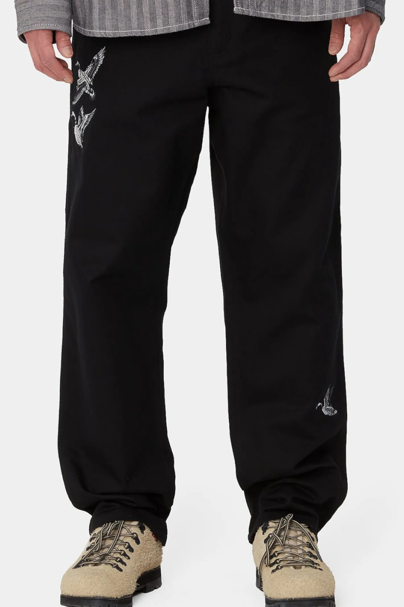 Spodnie Chino / Bojówki|Spodnie Materiałowe-Carhartt WIP Spodnie Ducks Single Knee
