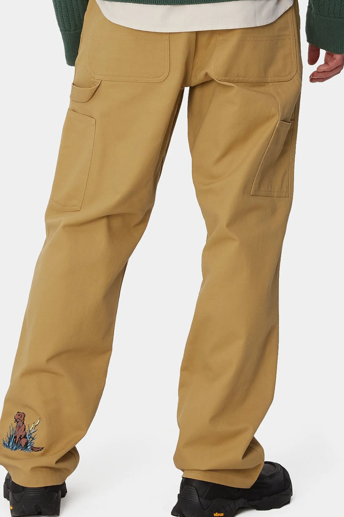 Spodnie Chino / Bojówki|Spodnie Materiałowe-Carhartt WIP Spodnie Ducks Single Knee