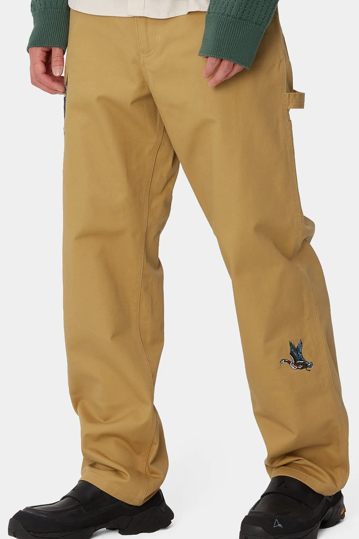 Spodnie Chino / Bojówki|Spodnie Materiałowe-Carhartt WIP Spodnie Ducks Single Knee