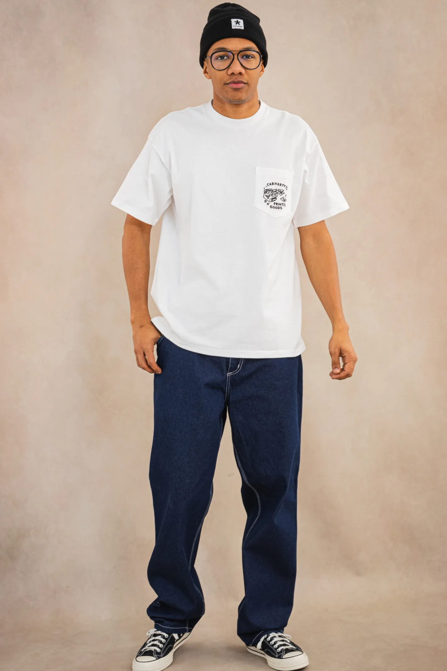 Spodnie Baggy|Jeansy-Carhartt WIP Spodnie Simple