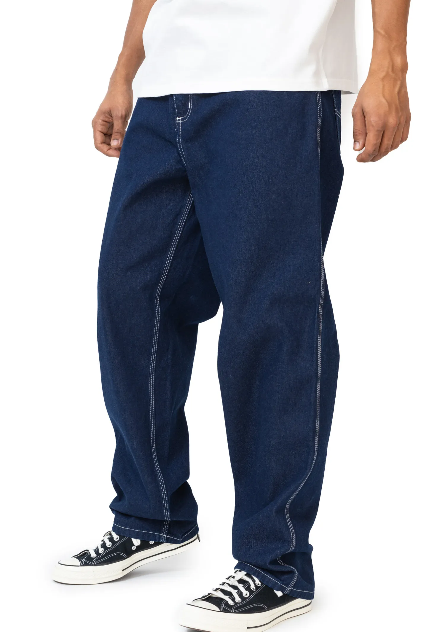 Spodnie Baggy|Jeansy-Carhartt WIP Spodnie Simple