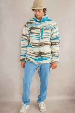 Jeansy-Kamuflage Spodnie Jeansowe Mid-Slim