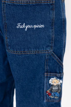 Spodnie Baggy|Jeansy-Kamuflage Spodnie Don't Tell Lauren Workpants