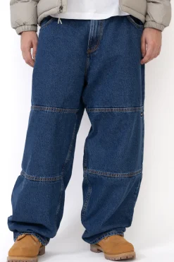 Spodnie Baggy|Jeansy-Kamuflage Spodnie Way Too Big Double Knee