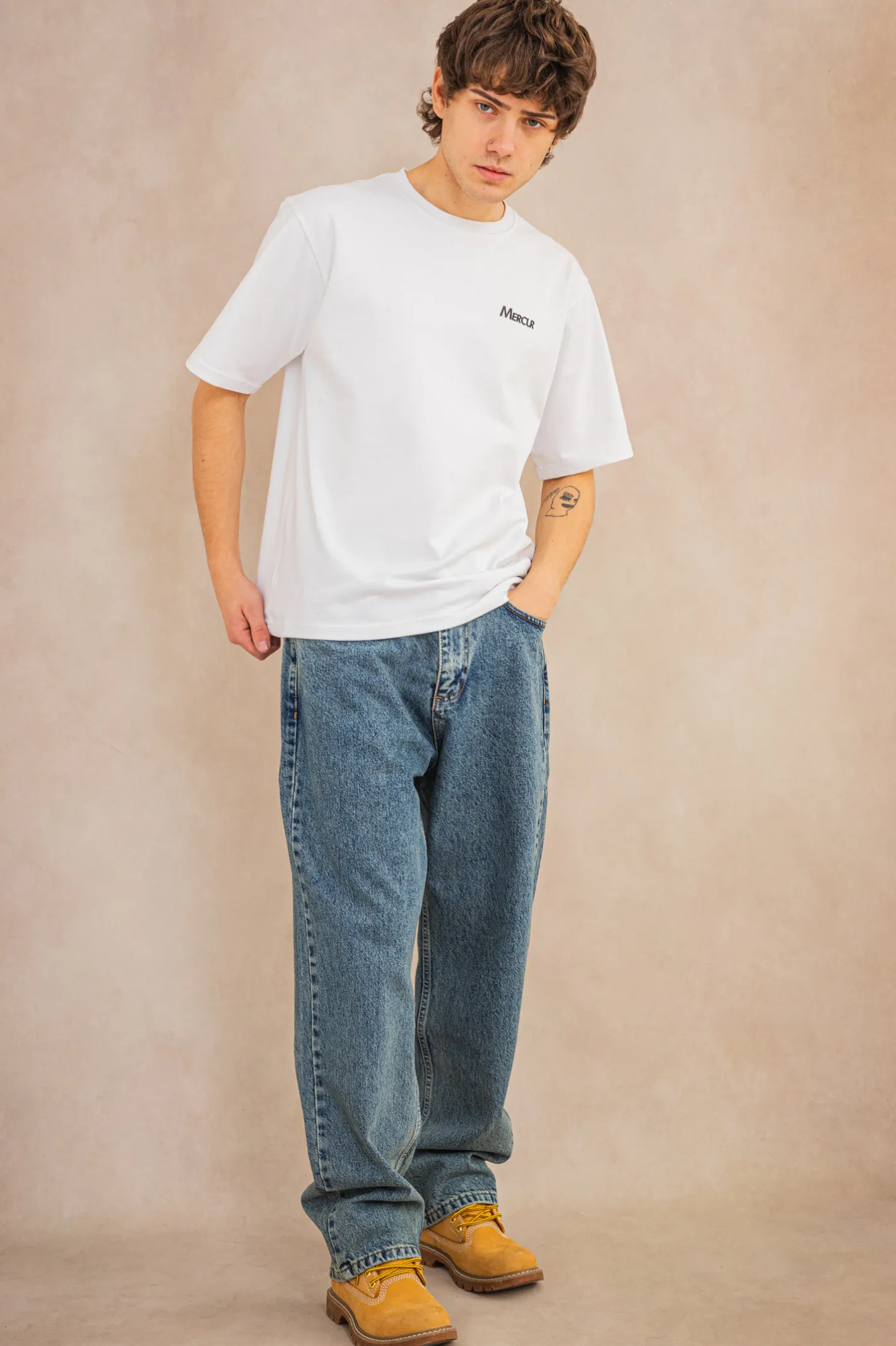 Spodnie Baggy|Jeansy-Mercur Spodnie Classic