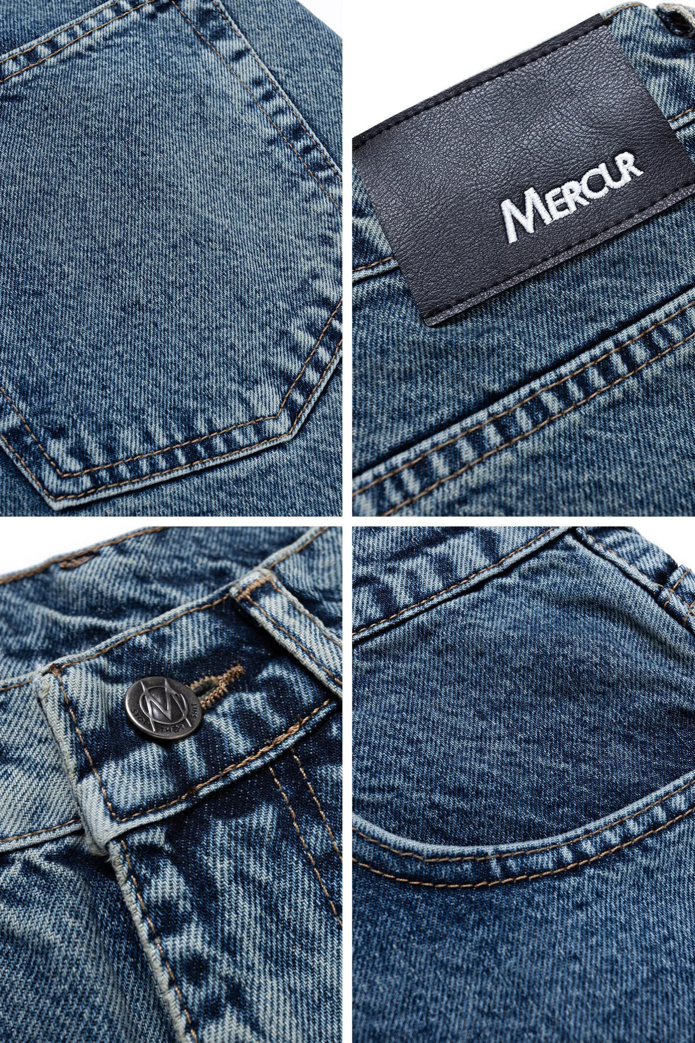 Spodnie Baggy|Jeansy-Mercur Spodnie Classic