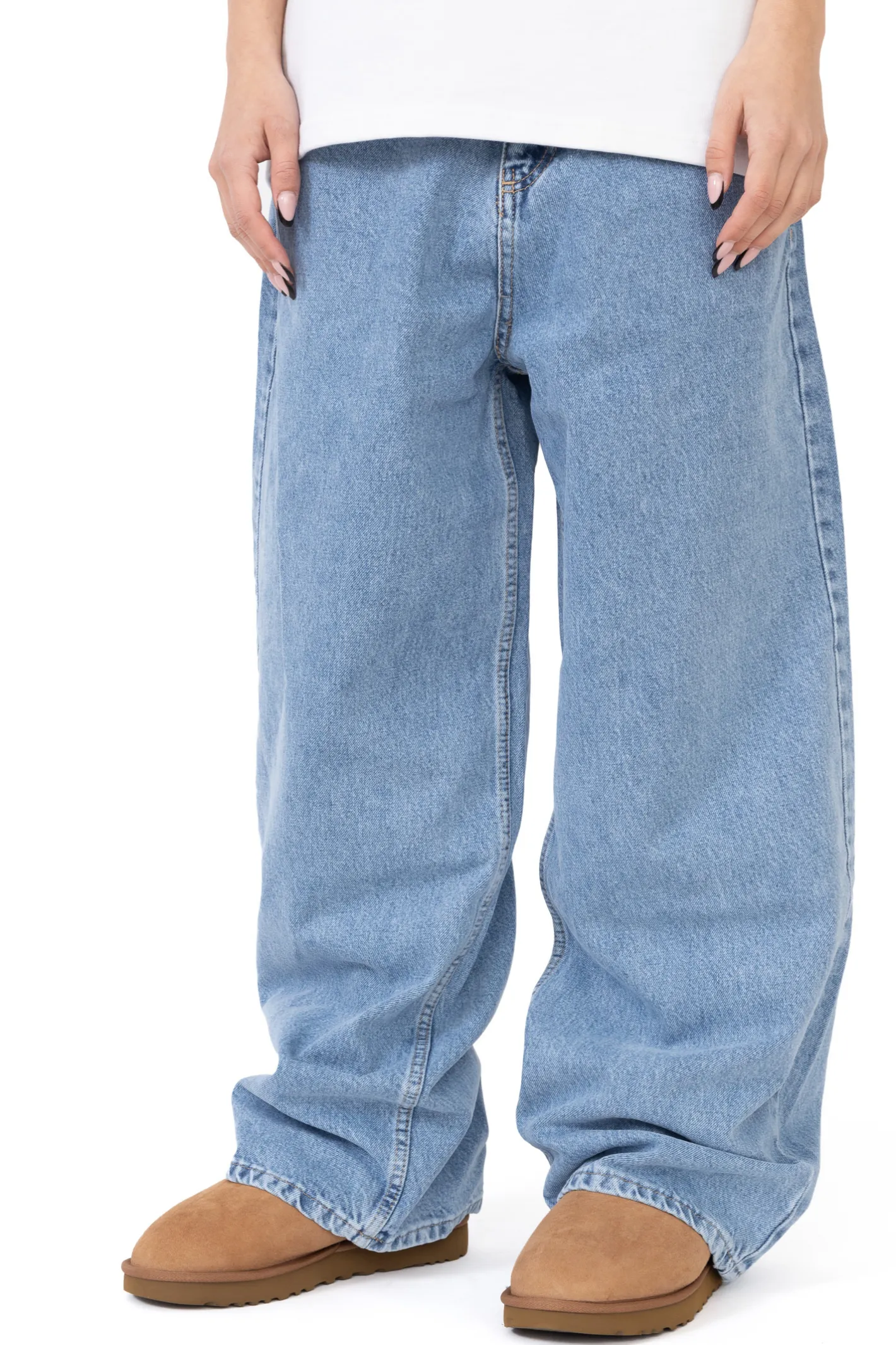 Spodnie Baggy|Jeansy-Mercur Spodnie Loose